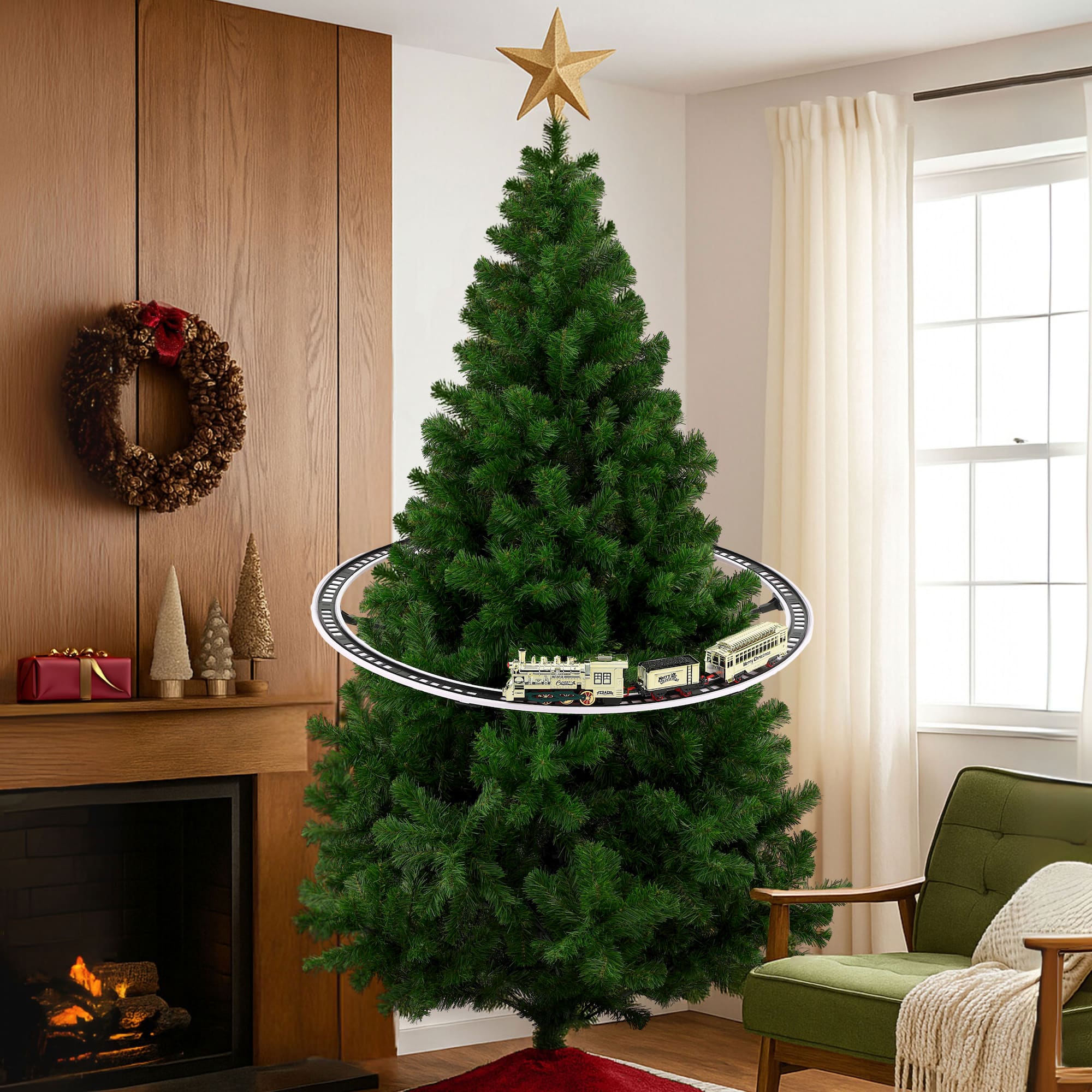 Mr. Christmas 42" Animated Train Around the Tree Set